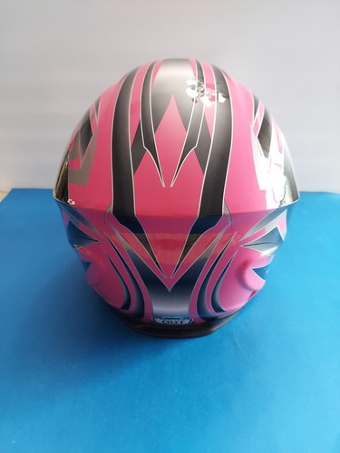 AFX DARE FX90 Full Face Motorcycle Helmet Pink And Black (Small) - Picture 4 of 10