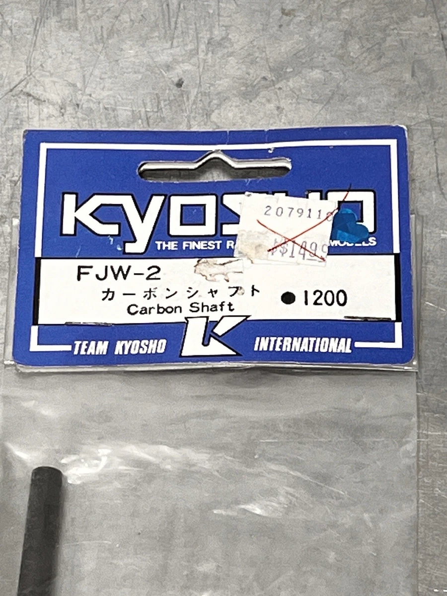 NOS F1 Indy Rear Drive Shaft Fjw-2 1200 Carbon Kyosho RC Car Indy Vintage