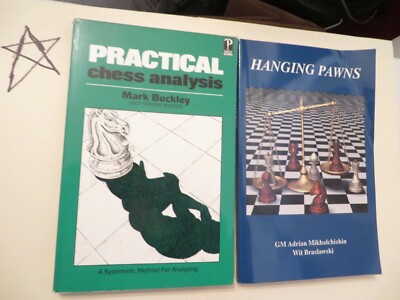 Vintage Allan Troy Chess Book-Ed#5-Hanging Pawns &&&&& The Queen's Gambit 2/3