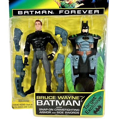 Batman Forever Kenner Action Toy . Bruce Wayne/batman With Batman Forever Kenner Action Toy . Bruce Wayne/batman With