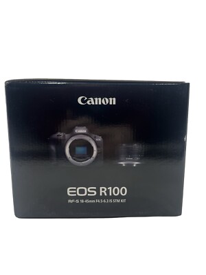 NEW- Canon EOS R10 Mirrorless Camera with RF-S 18-45mm f/4.5-6.3 IS STM Lens Kit