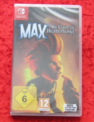 MAX The Curse of Brotherhood, Nintendo Switch Spiel Neu, deutsche Version