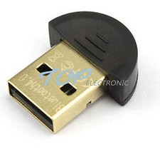 Mini USB Bluetooth V4.0 20M 3Mbps Dual Mode Wireless Adapter Round