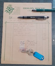 INEDIT+Odilon Roche+Facture+Disciple de Rodin+ODILON ROCHE+Cadre Louis XVI Or