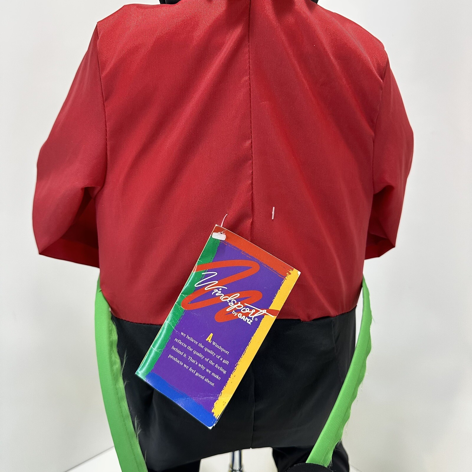 Windsport Vintage Windsock Skier Dude Skiing By Ganz Outdoor Decor 3D