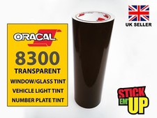 Dark Smoke 300mm x 1 Metre Oracal 8300 Vinyl Vehicle Light Tint