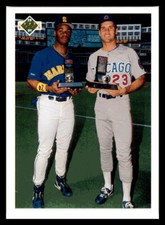 1991 Upper Deck Ken Griffey Jr. Ryne Sandberg All-Star #79F Mariners Cubs