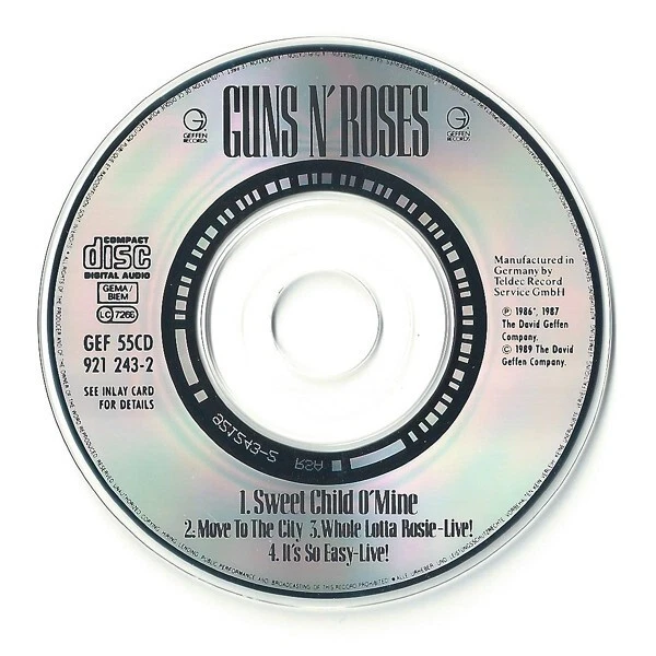 Guns N' Roses – Sweet Child O' Mine / Single CD - Bild 4 von 4