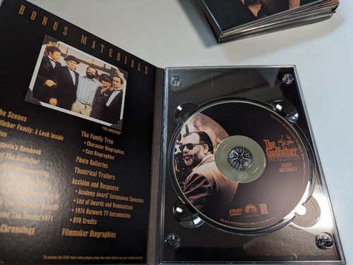 Der Pate DVD Sammlung (DVD, 2001, 4-Disc Set) - Bild 10 von 10