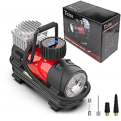 Tcisa Portable Air Compressor Pump 12 V 