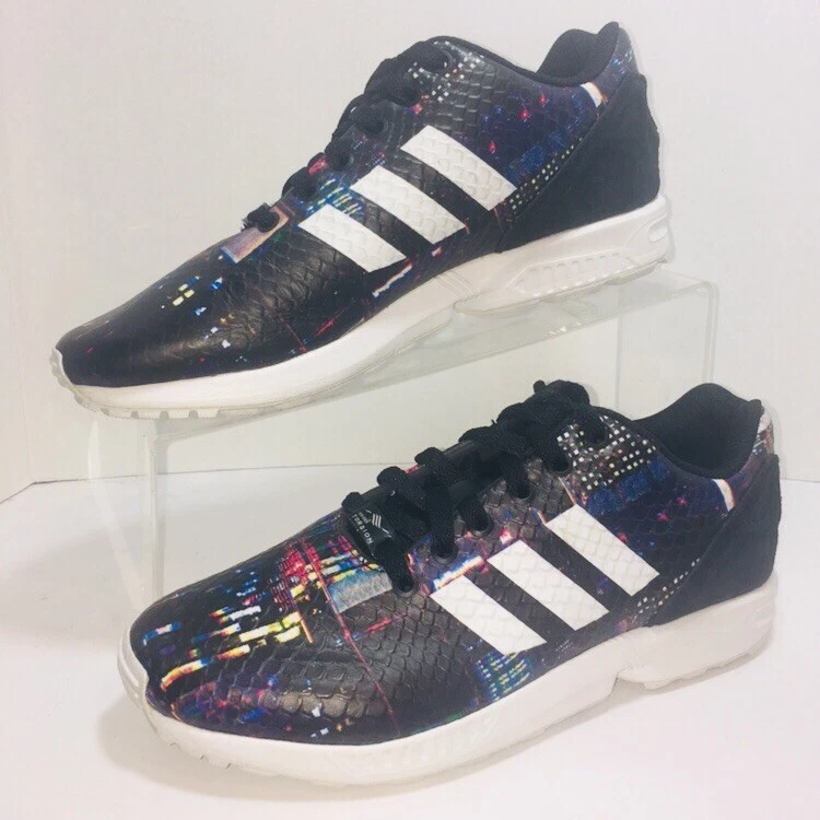 Dømme Finde på Marquee Adidas ZX Flux Torsion Originals Snake City Women Snakeskin Running Size  9.5 | eBay