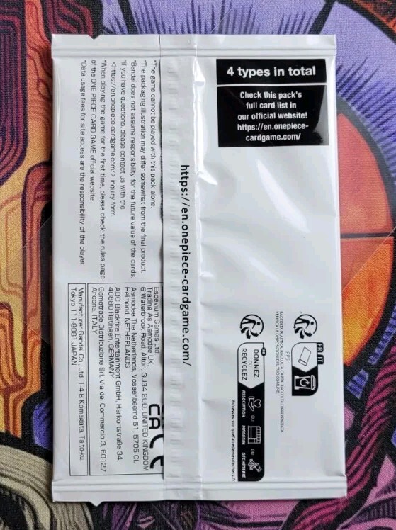 Event Pack Vol.5 One Piece Card Tournament Promo Prize Sealed