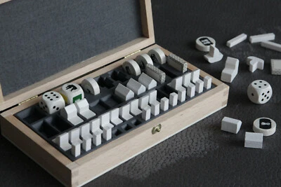 Organizer Halter Kiste aus Holz passend für Siedler Seefahrer Städte und Ritter