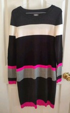 VINCE CAMUTO Womens Sweater Dress Size XS Multicolor 
