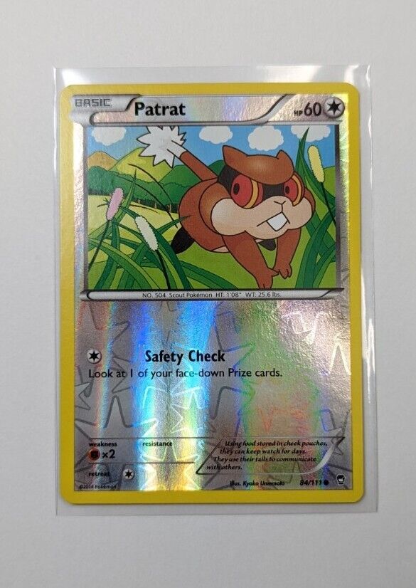 Patrat - Pokémon Normal Comum - 84/111 - Pokemon Card Game