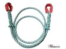 24mm Polysteel Recovery Tow Rope - 8 Metres Long - 4x4 - Off Road - Towing Strop