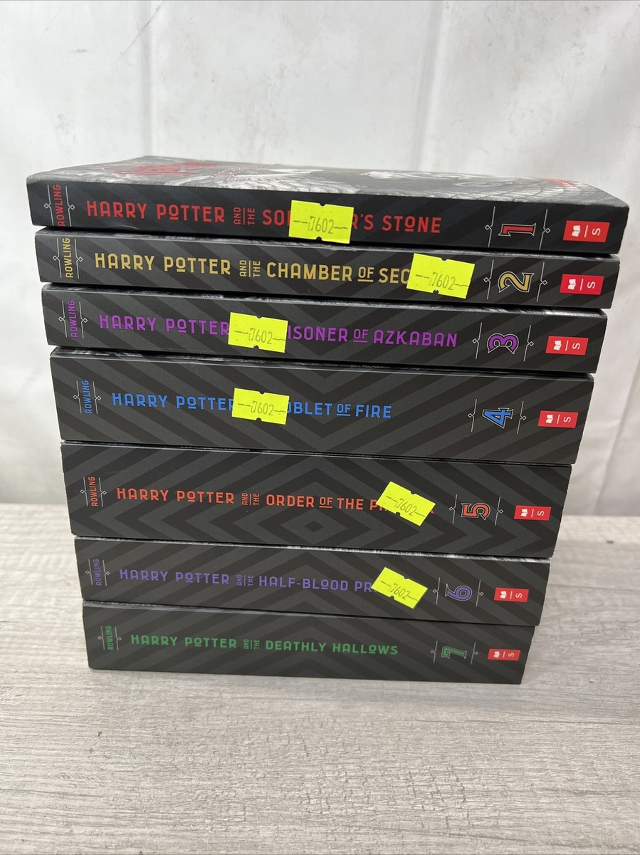 Harry Potter The Complete Series (1-7) 2018 Scholastic Cover art