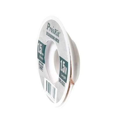 Pro'sKit 8PK-031A Entlötlitze, Breite 1,5 mm × 1,5 m