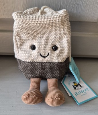 Jellycat Amuseables Steepy Teebeutel Neu mit Etikett