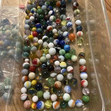 Vintage Marbles Lot Good Condition, Cats Eye 3 Lbs Unsorted