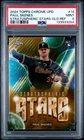 2024 Topps Chrome Update Paul Skenes Stratospheric Stars GOLD /50 PSA 9 RC 🔥