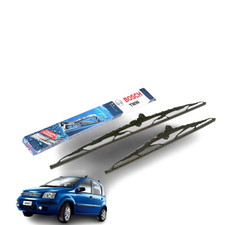 SPAZZOLE TERGICRISTALLO ANT. BOSCH FIAT PANDA 169 2003-2011 PUNTO 176 I SERIE