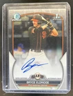 2023 Bowman Draft Bryce Eldridge Chrome Auto 1st Prospect #CDA-BE Giants