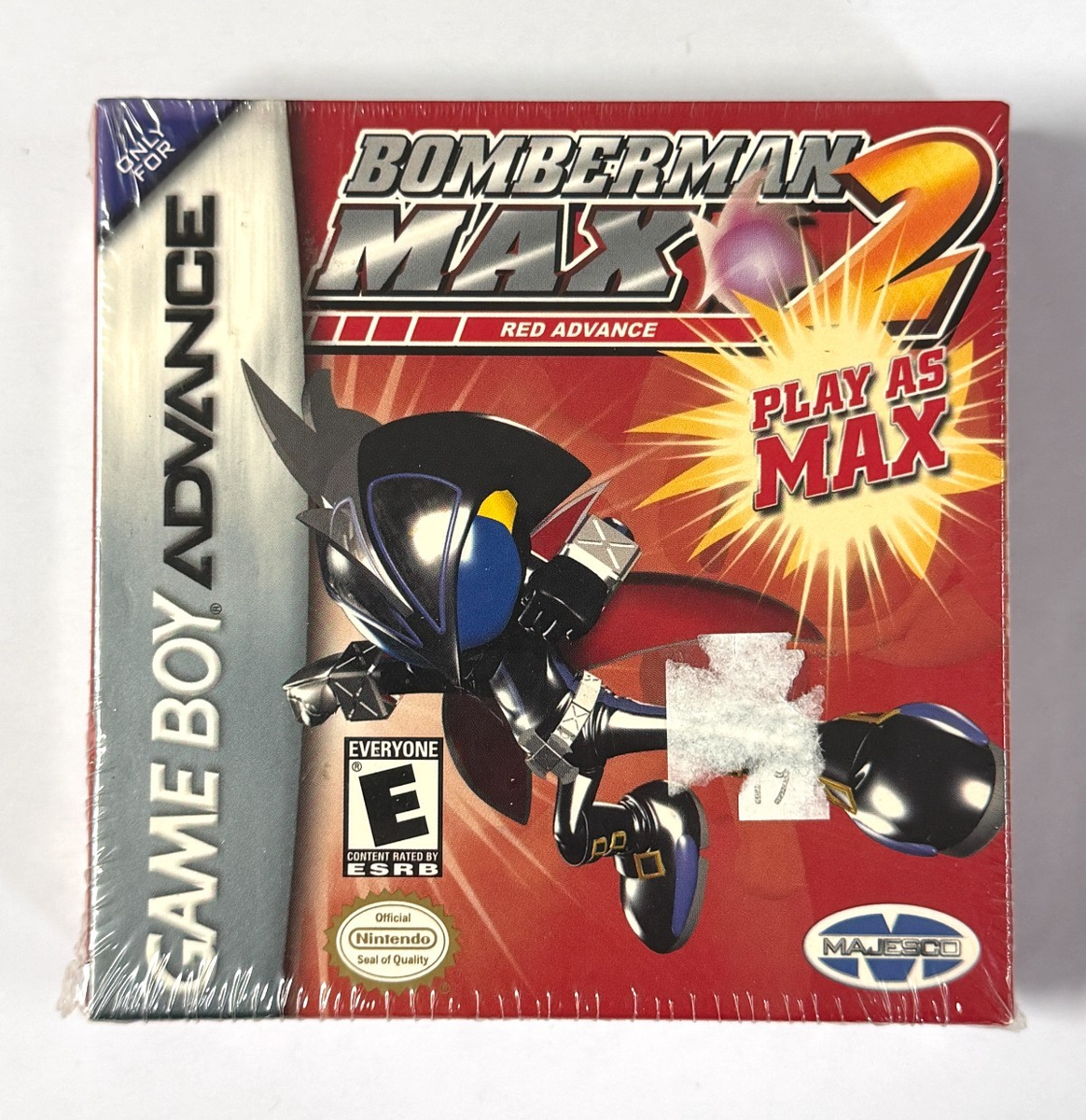 Bomberman MAX 2: Red Advance (Nintendo Game Boy Advance, 2002) for
