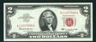 $2 1963 ((CHOICE CU)) United States Note ** CURRENCY (4th of 4 consecutive) — photo 2