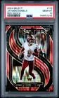 7246 Jayden Daniels 2024 Panini Select #112 Red Shock Premier RC /249 PSA 10