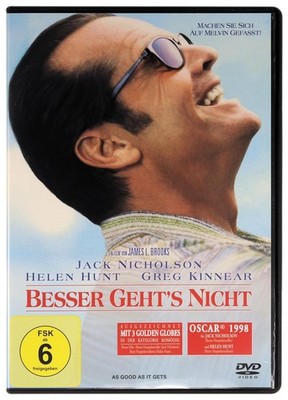 Besser geht's nicht (1997)[DVD/NEU/OVP] Jack Nicholson, Helen Hunt, Greg Kin