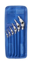 Bondhus 00010 HexPro Pivot Head Metric Hex Wrench Set 6 Pc 3-10mm Chrome
