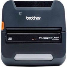 Brother RuggedJet Direct Thermal Portable Monochrome Printer RJ4250WBL