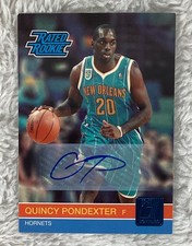 2010-11 Donruss Rated Signatures /599 Quincy Pondexter #253 Rookie Auto RC