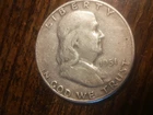 1951 S Ben Franklin Half Dollar