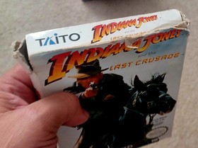 NES Indiana Jones e l'ultima crociata TAITO completo.