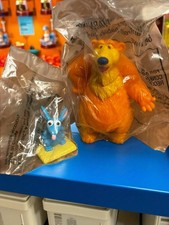 Jim Henson's Bear In The Big Blue House Tutter Figurines Lot Toys Cake Toppers