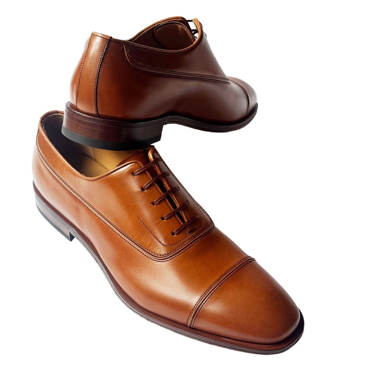 Salvatore Ferragamo Brown Leather Oxfords! Good shape! Will go fast! 2025-05-13-oQ7EmfDb-DSC05826.  main image 3