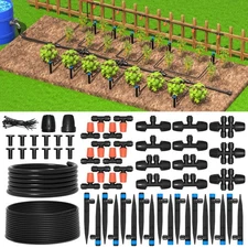 MIXC Greenhouse Micro Drip Irrigation Kit Automatic Irrigation System Patio M...