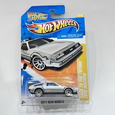 Hot Wheels Back to the Future Time Machine Delorean 2011 New Models