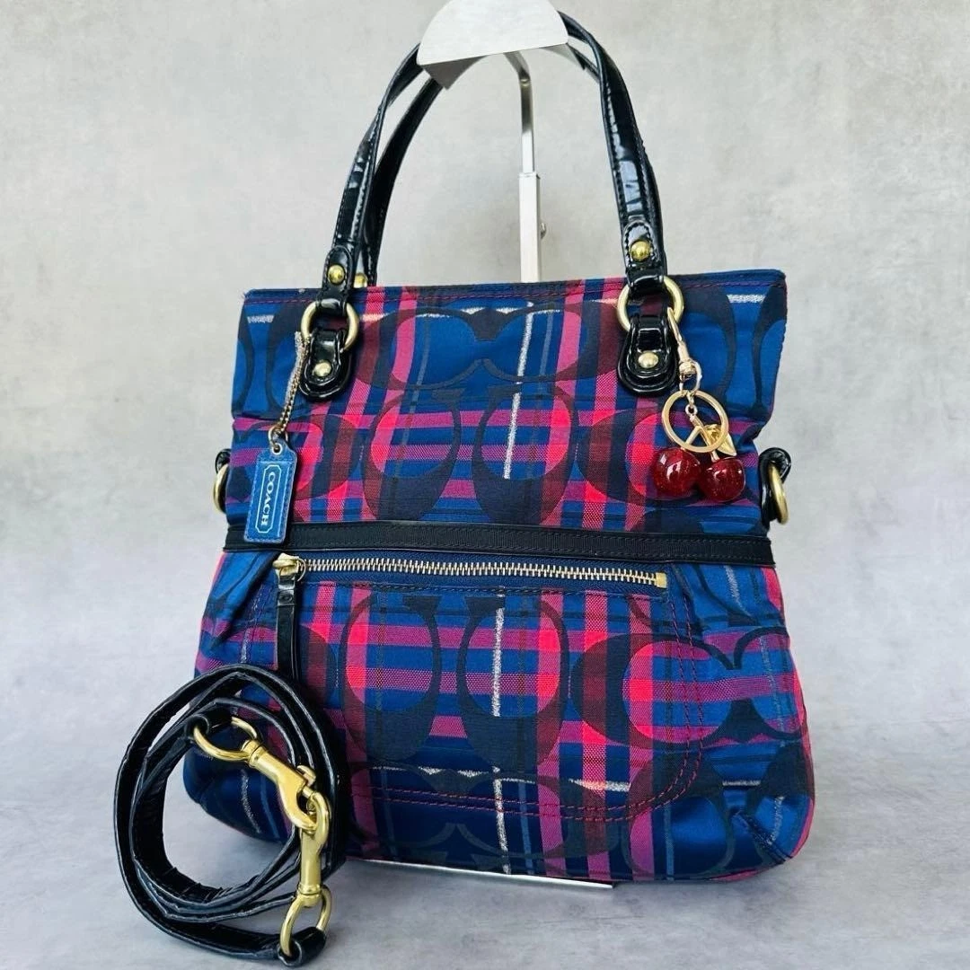 Coach Poppy Plaid Small Bags & Handbags for Women for sale | eBay