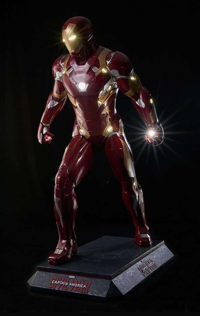 Iron Man Life Size Statue From Captain America: Civil War | eBay