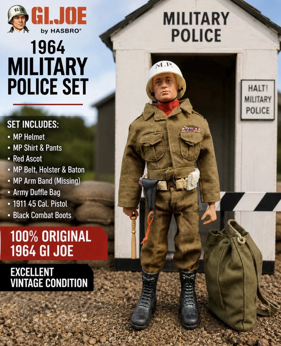 ビンテージGIジョー　1964 グリーンベレーセット　ハスブロ 1964 G.I. Joe Military & Adventure Action Figures for sale | eBay