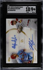 2023 Topps Dynamic Duals Carlson Gorman #5A Autograph SGC 9 Auto 10