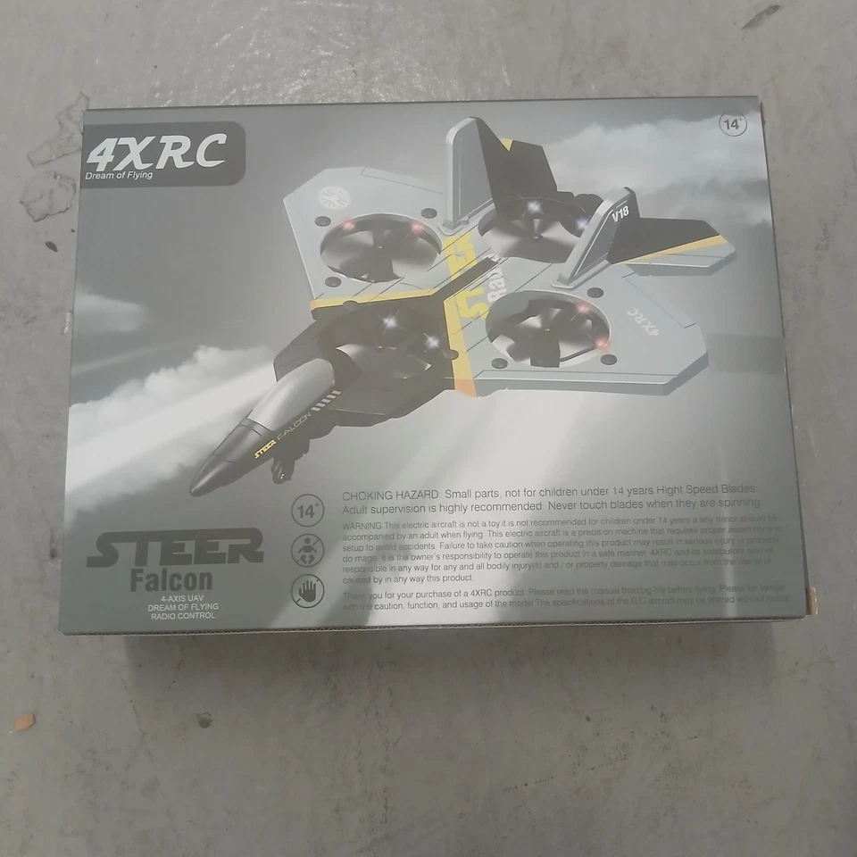 Steer Falcon 4XRC Flying Radio Remote Control Brand New In  Open Box  - Image 2 of 3