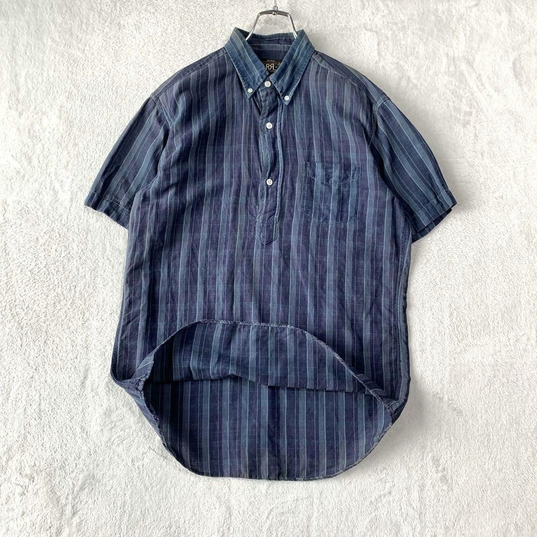 RRL Ralph Lauren Linen Pullover Shirt Double RL Used image 2
