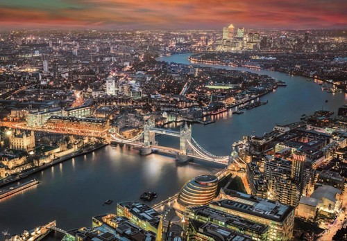 New Clementoni Jigsaw Puzzle 2000 Pieces 12+ 32082 London Aerial View HQC - Picture 2 of 2