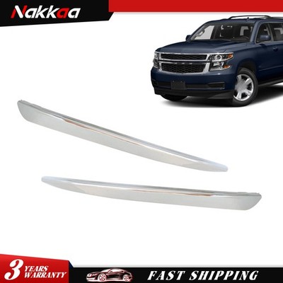 For 2015-2020 Chevrolet Tahoe Front LH RH Driver and Passenger Side Bumper Trim