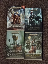 Warhammer Age Of Sigmar Books Lot x4 Barely used - Black library