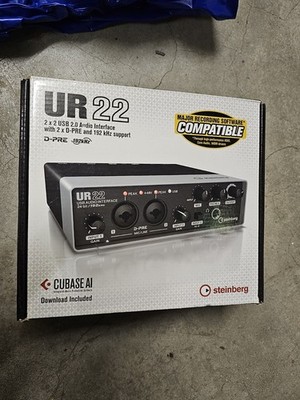 Cubase Ur22 Steinberg Soundkarte 